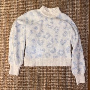Abercrombie and Fitch cheetah sweater